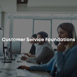 customer service foundations
